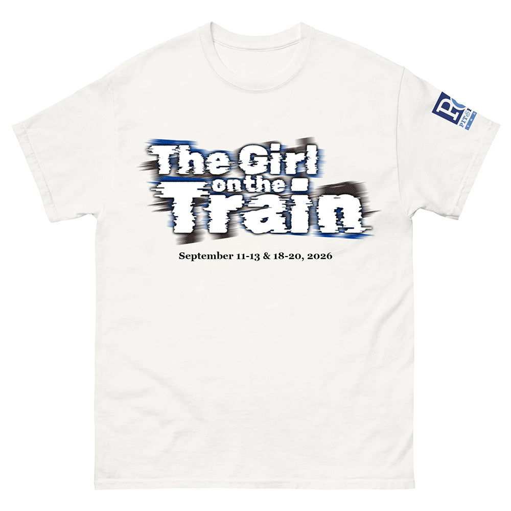 Girl On a Train Tee Shirt (White)