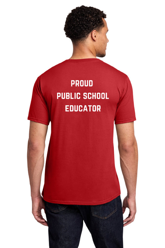 SLEA #REDforED T-Shirt - Proud Public School Educator