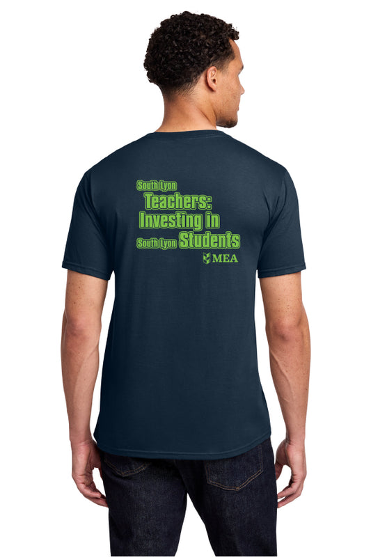 SLEA Deep Navy T-Shirt - Teachers Investing in Students
