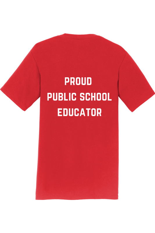 SLEA #REDforED T-Shirt - Proud Public School Educator