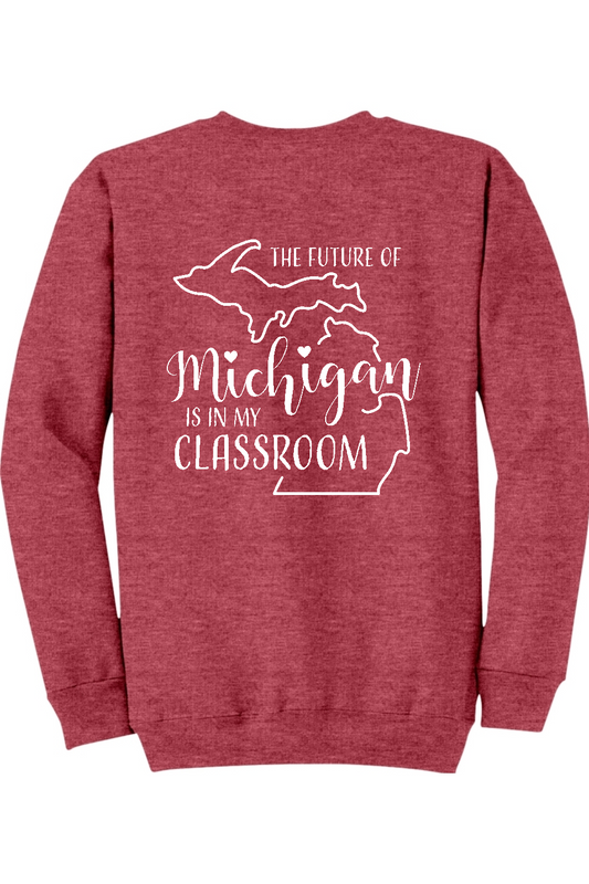 Port & Company Core Fleece Crewneck Sweatshirt - My Classroom