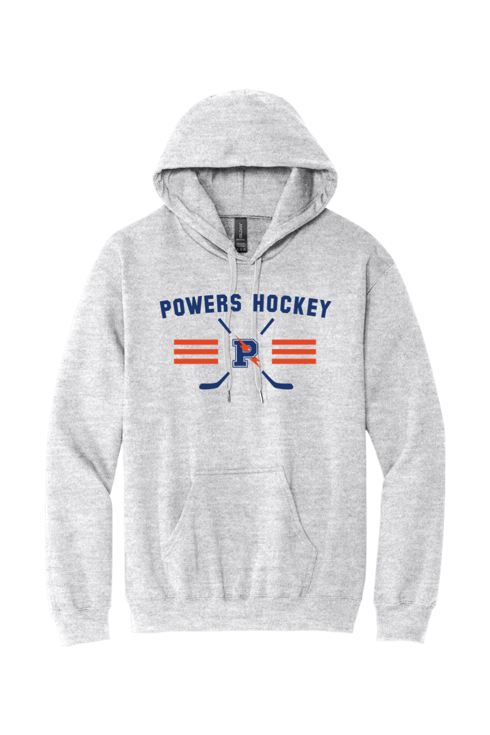 Flint Powers Hockey - Gildan Softstyle Pullover Hooded Sweatshirt - Style Q