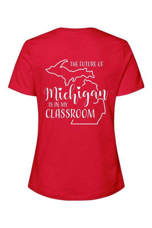 Bella + Canvas Women’s Relaxed Jersey Short Sleeve Tee - My Classroom