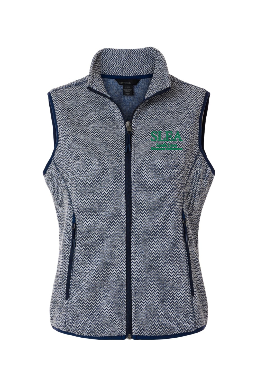 North End Women's Jasper Jacquard Fleece Vest
