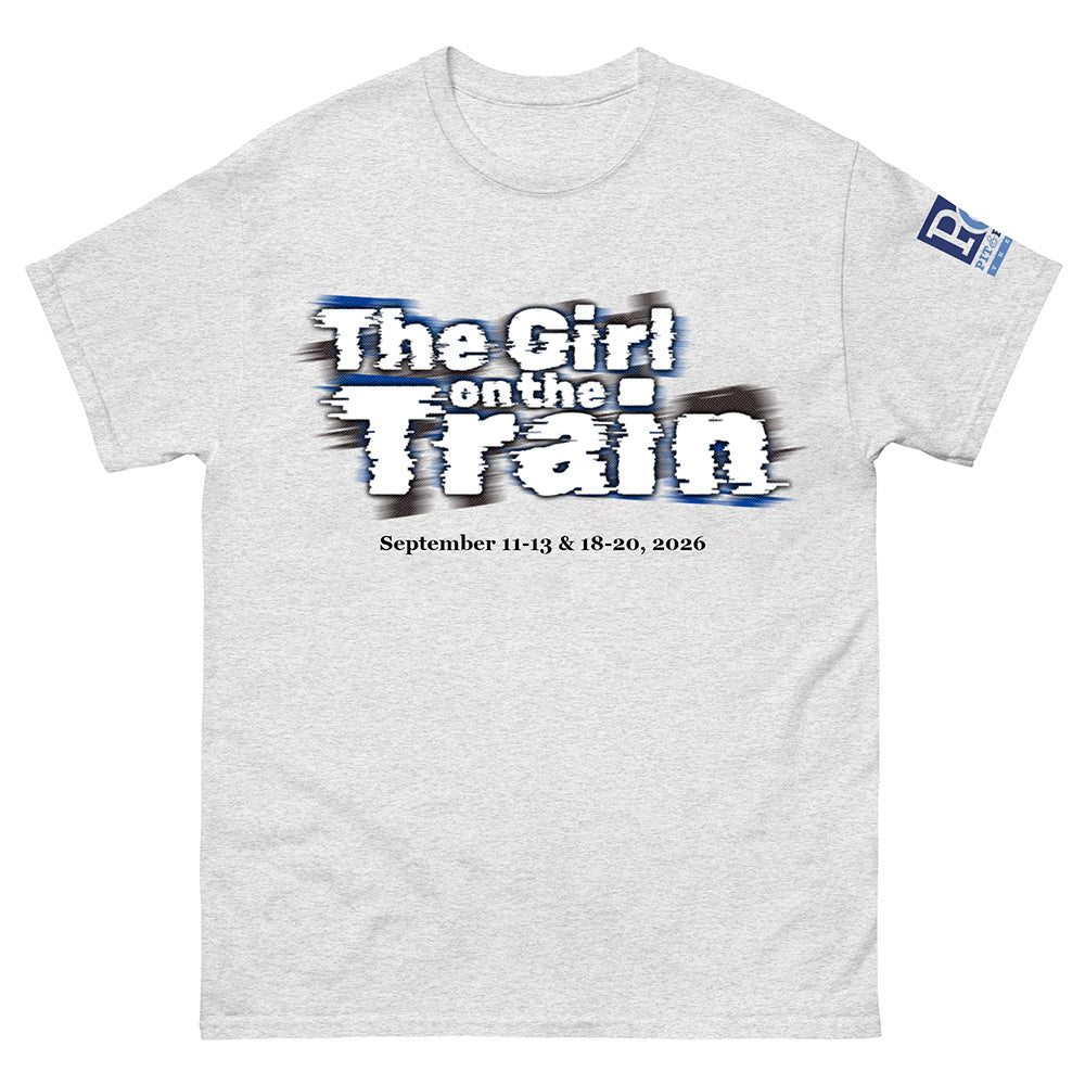 Girl On a Train Tee Shirt (Gray)