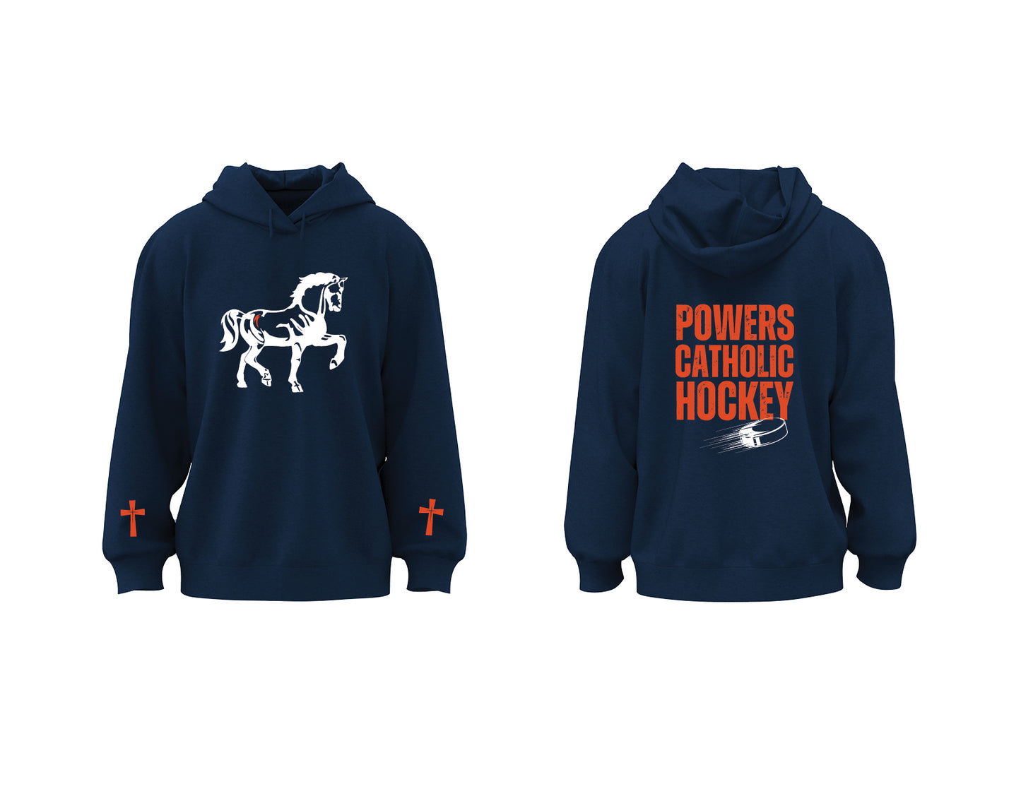 Powers Catholic Hockey Hoodie