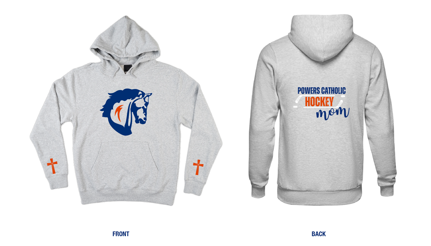 Powers Catholic Hockey Mom Hoodie