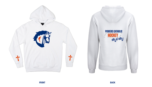 Powers Catholic Hockey Mom Hoodie