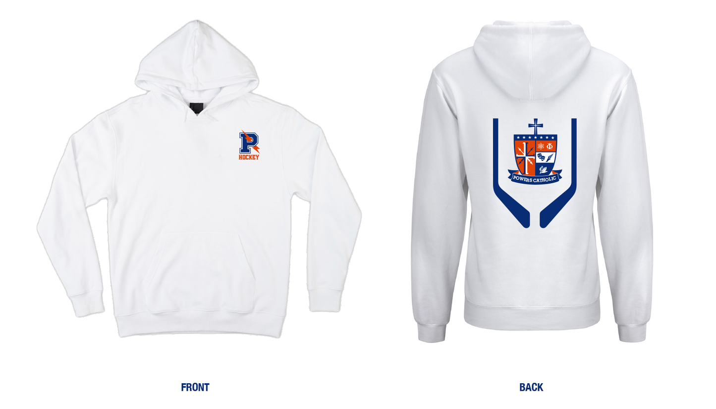 Powers Catholic Hockey Crest Hoodie