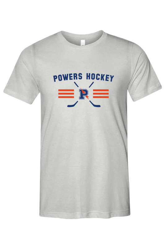 Flint Powers Hockey - Bella + Canvas Triblend Short Sleeve Tee - Style Q