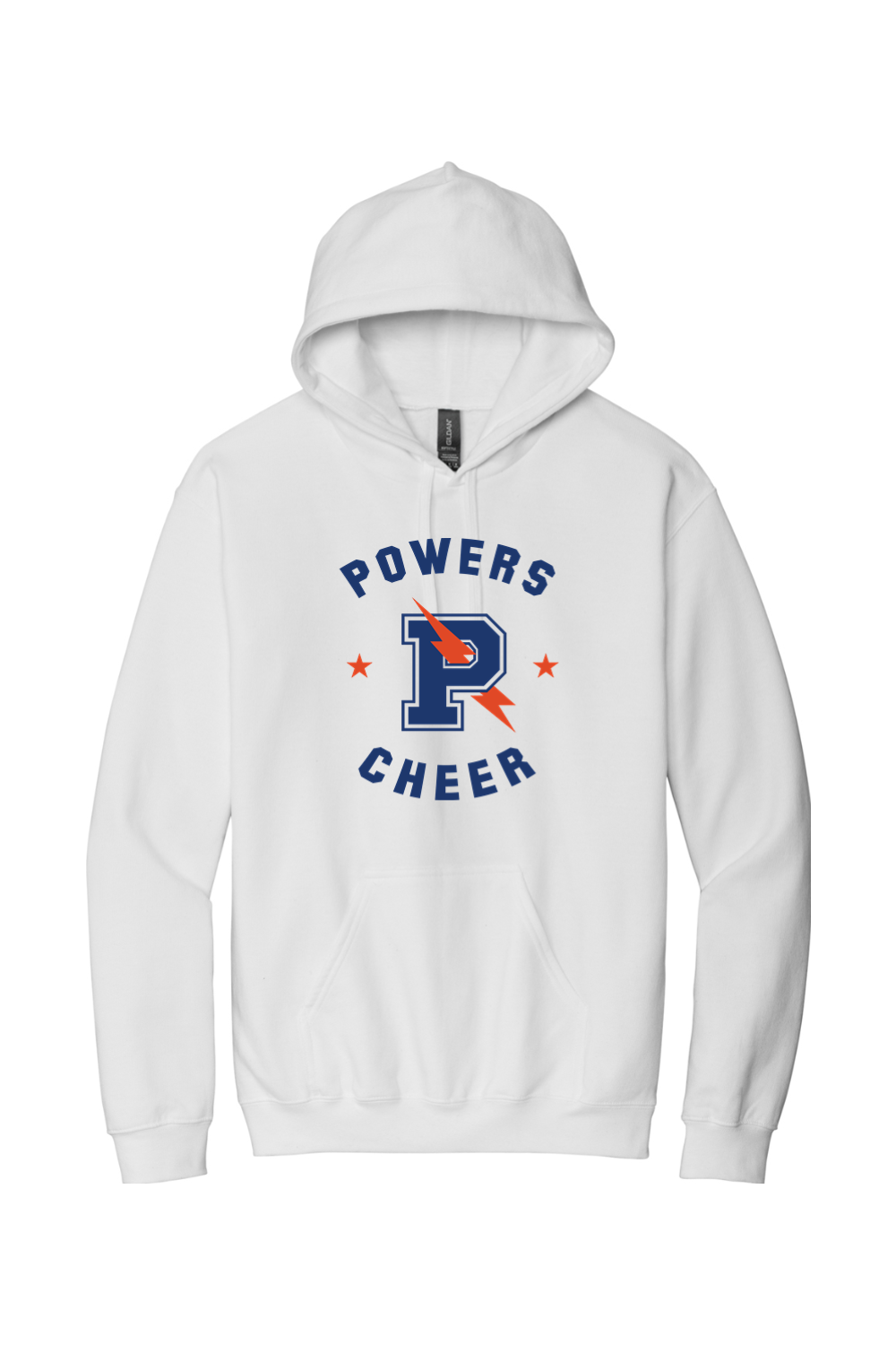 Flint Powers Cheer - Gildan Softstyle Pullover Hooded Sweatshirt - Custom Cheer