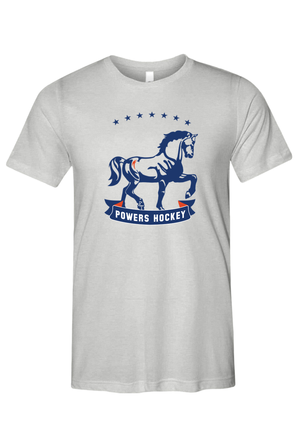 Flint Powers Hockey - Bella + Canvas Triblend Short Sleeve Tee - Style F