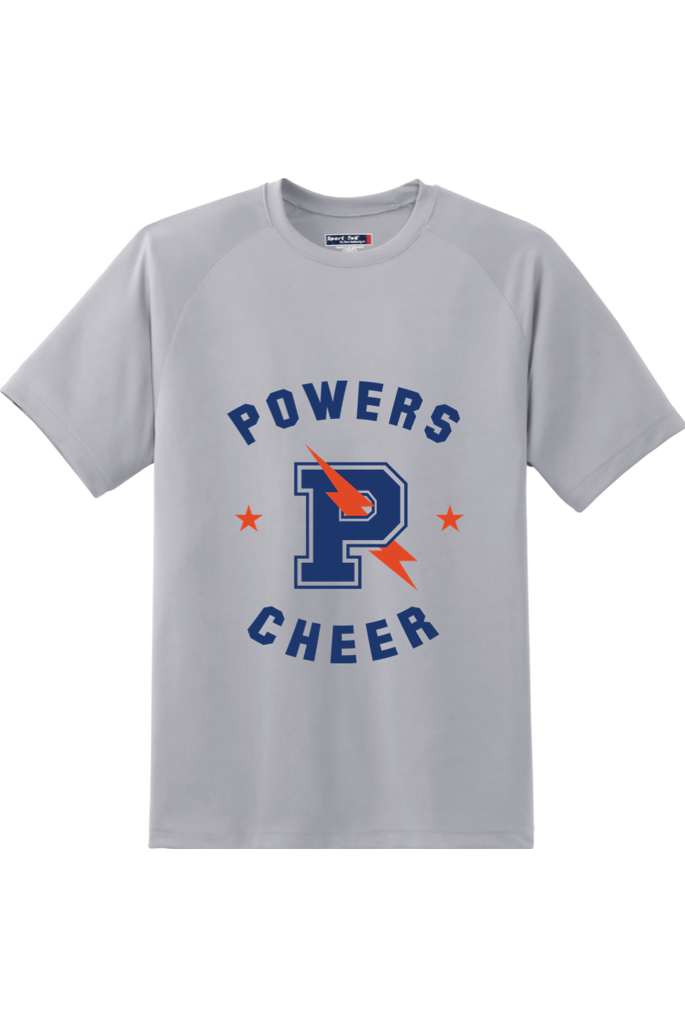 Flint Powers Cheer - Sport-Tek Dry Zone Short Sleeve Raglan T-Shirt - Style A