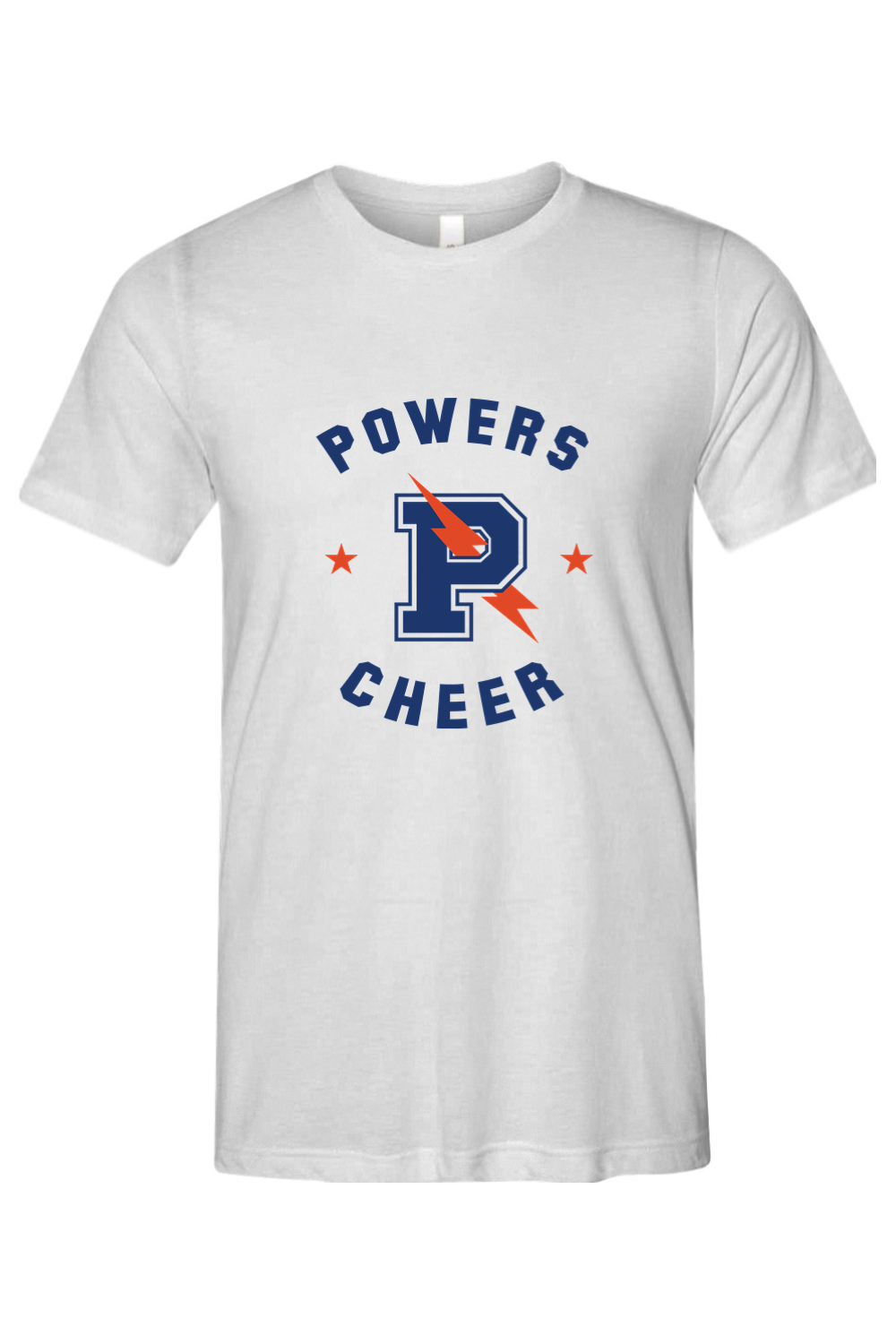 Flint Powers Cheer - Bella + Canvas Triblend Short Sleeve Tee - Style A