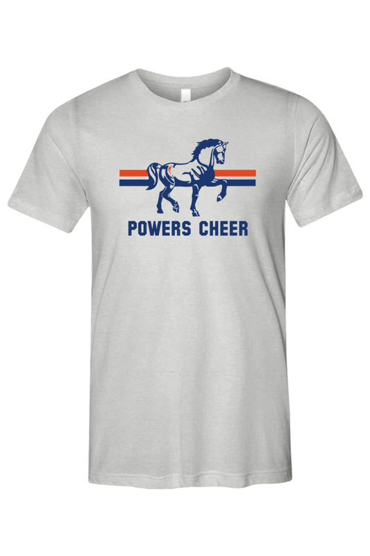 Flint Powers Cheer - Bella + Canvas Triblend Short Sleeve Tee - Style G