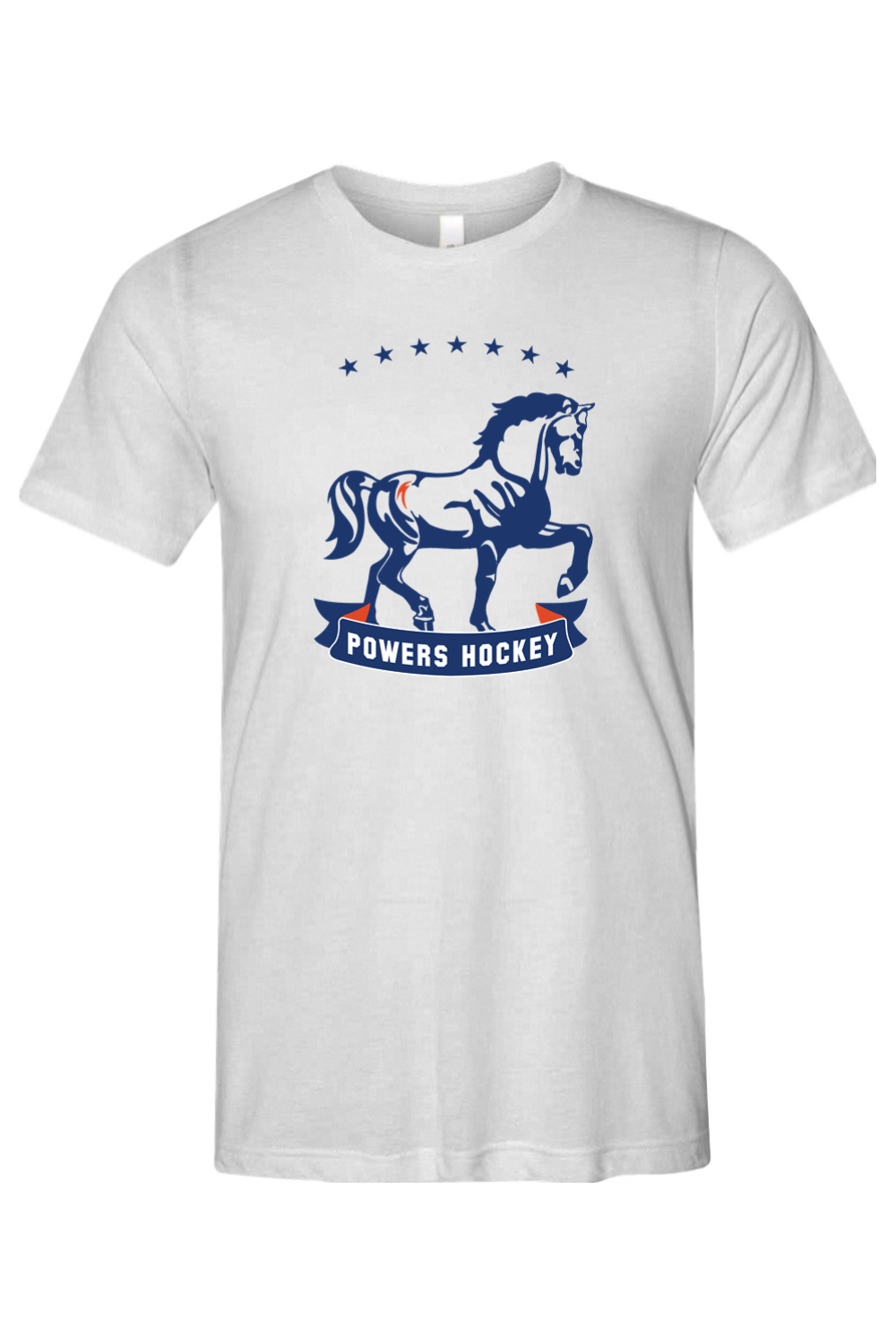 Flint Powers Hockey - Bella + Canvas Triblend Short Sleeve Tee - Style F