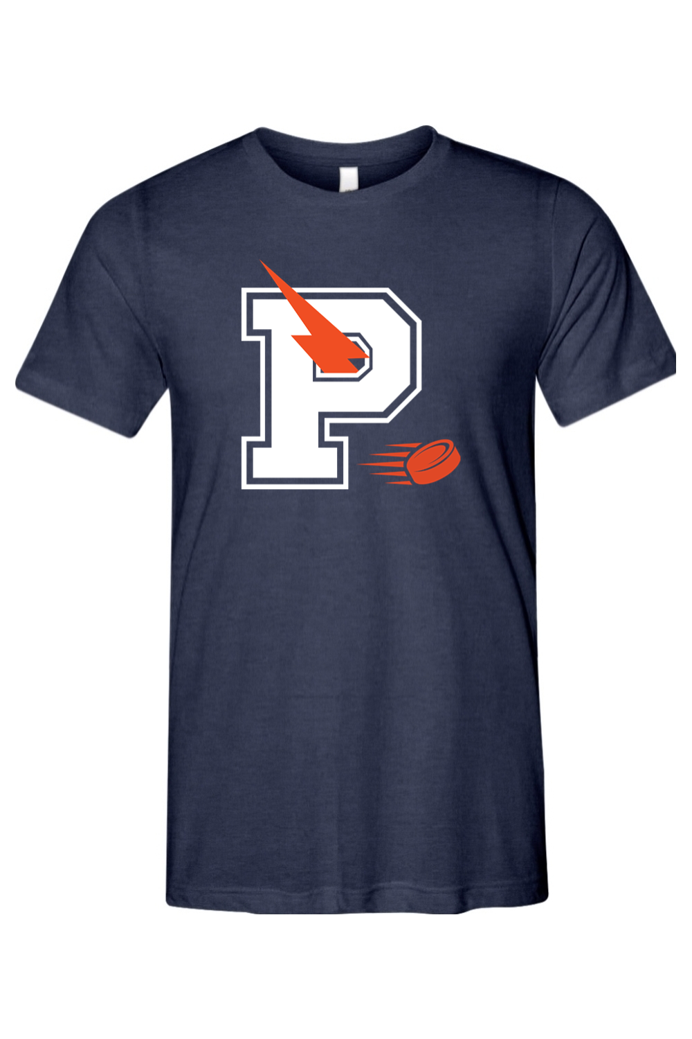 Flint Powers Hockey - Bella + Canvas Triblend Short Sleeve Tee - Style E