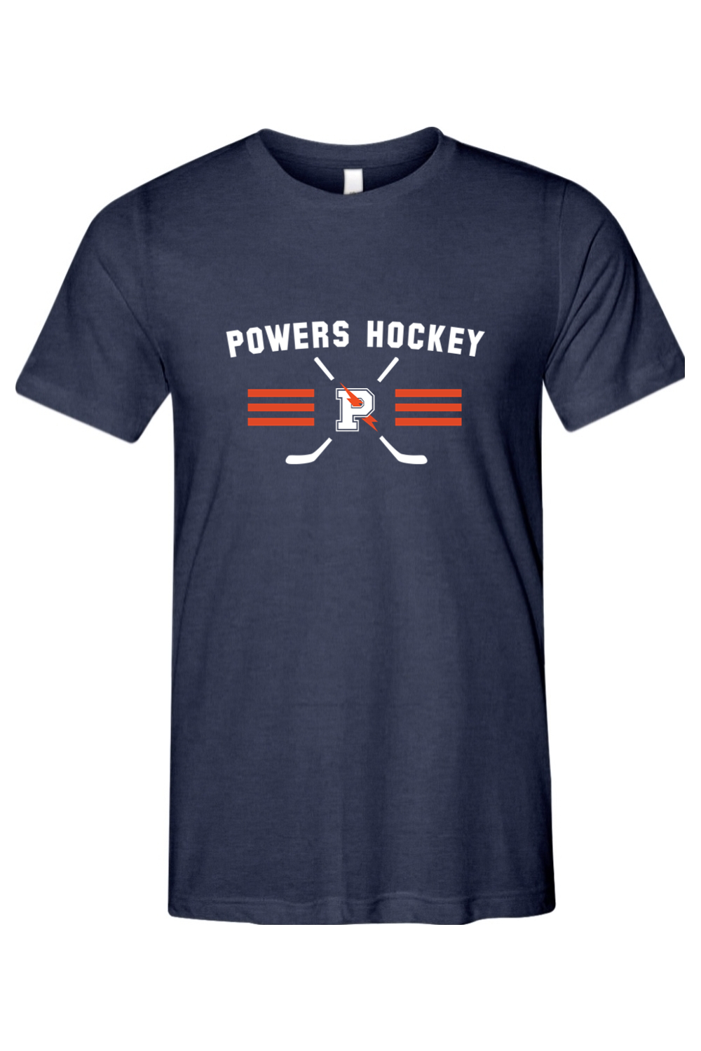 Flint Powers Hockey - Bella + Canvas Triblend Short Sleeve Tee - Style Q