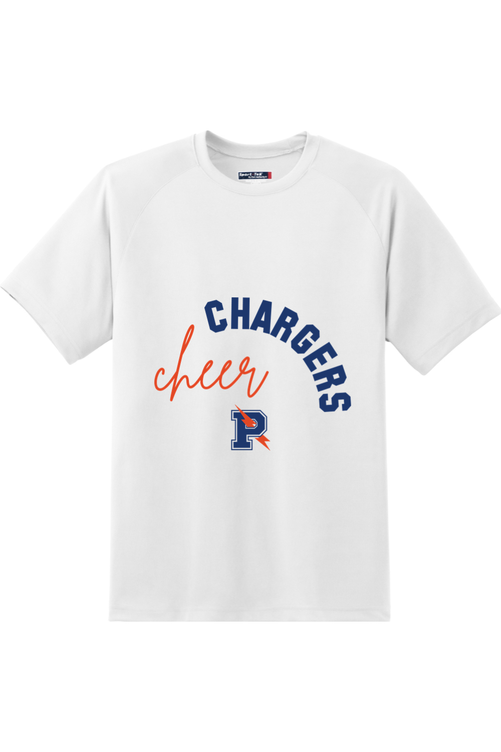 Flint Powers Cheer - Sport-Tek Dry Zone Short Sleeve Raglan T-Shirt - Style B