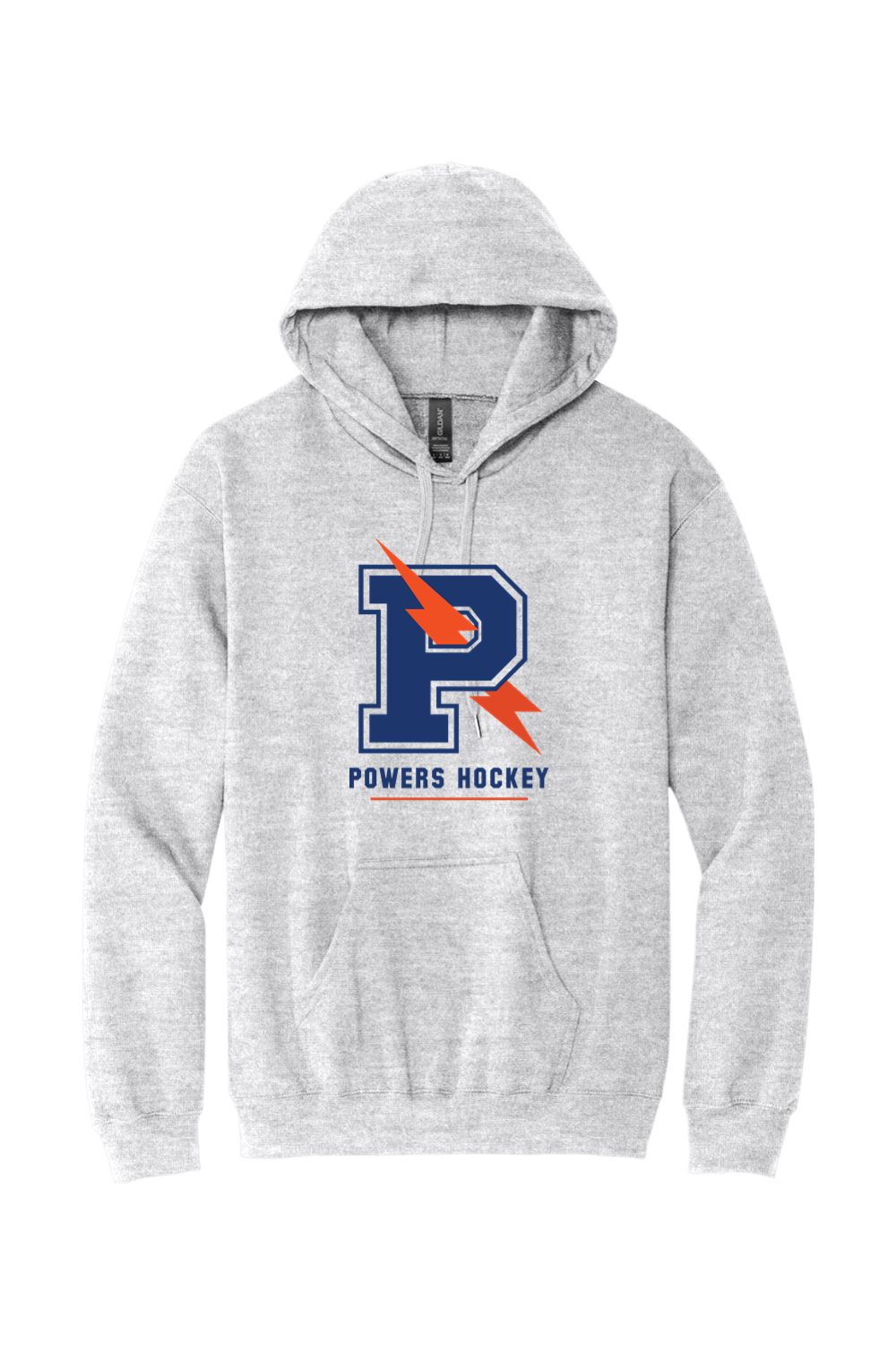 Flint Powers Hockey - Gildan Softstyle Pullover Hooded Sweatshirt -Style A