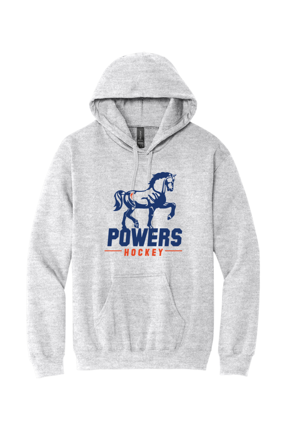 Flint Powers Hockey - Gildan Softstyle Pullover Hooded Sweatshirt - Style I