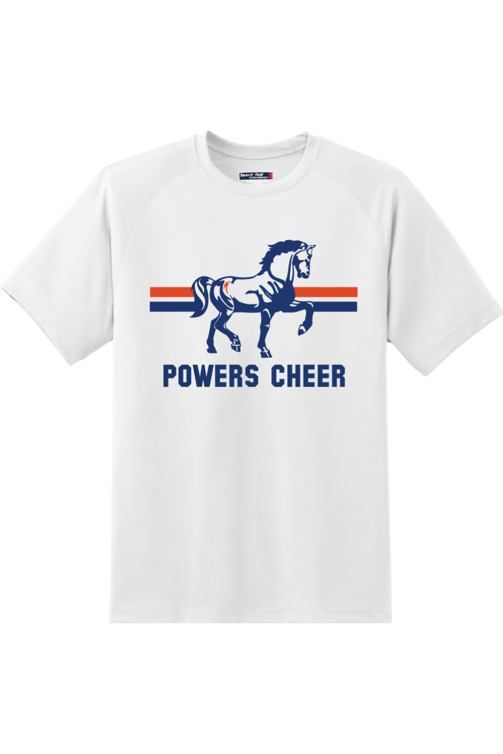 Flint Powers Cheer - Sport-Tek Dry Zone Short Sleeve Raglan T-Shirt - Style G