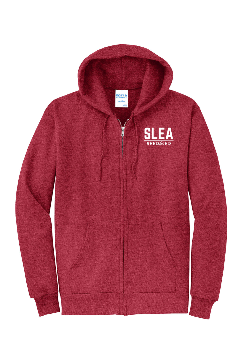 Port & Company Core Fleece Full-Zip Hooded Sweatshirt - My Classroom