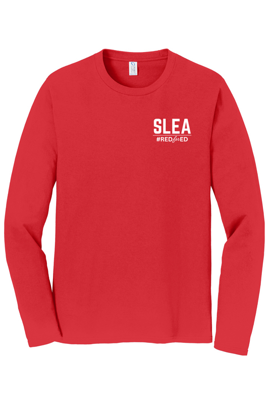 SLEA #RedforEd Port & Company Long Sleeve Fan Favorite Tee - My Classroom