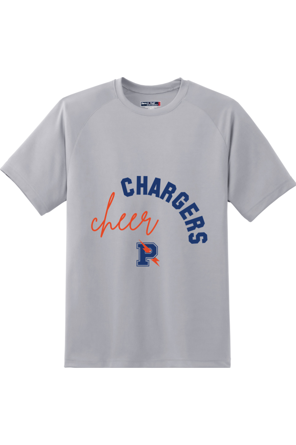 Flint Powers Cheer - Sport-Tek Dry Zone Short Sleeve Raglan T-Shirt - Style B