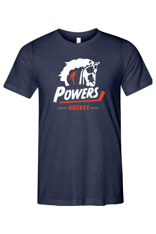 Flint Powers Hockey - Bella + Canvas Triblend Short Sleeve Tee - Style H