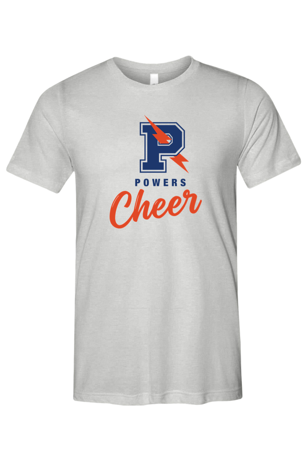 Flint Powers Cheer - Bella + Canvas Triblend Short Sleeve Tee - Style F