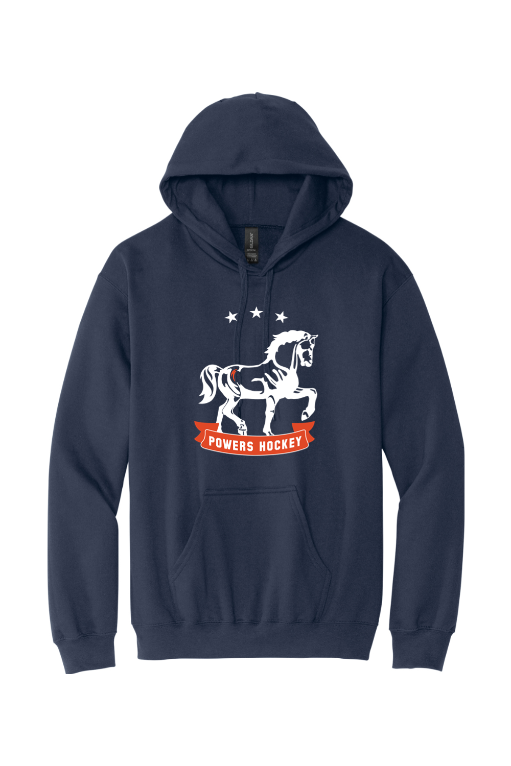 Flint Powers Hockey - Gildan Softstyle Pullover Hooded Sweatshirt - Style F