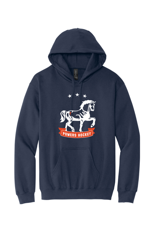 Flint Powers Hockey - Gildan Softstyle Pullover Hooded Sweatshirt - Style F