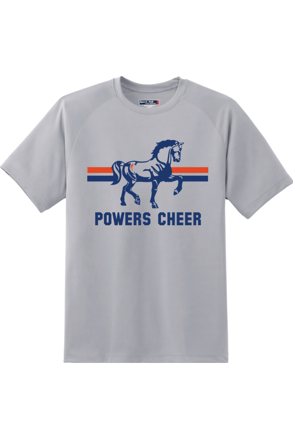 Flint Powers Cheer - Sport-Tek Dry Zone Short Sleeve Raglan T-Shirt - Style G