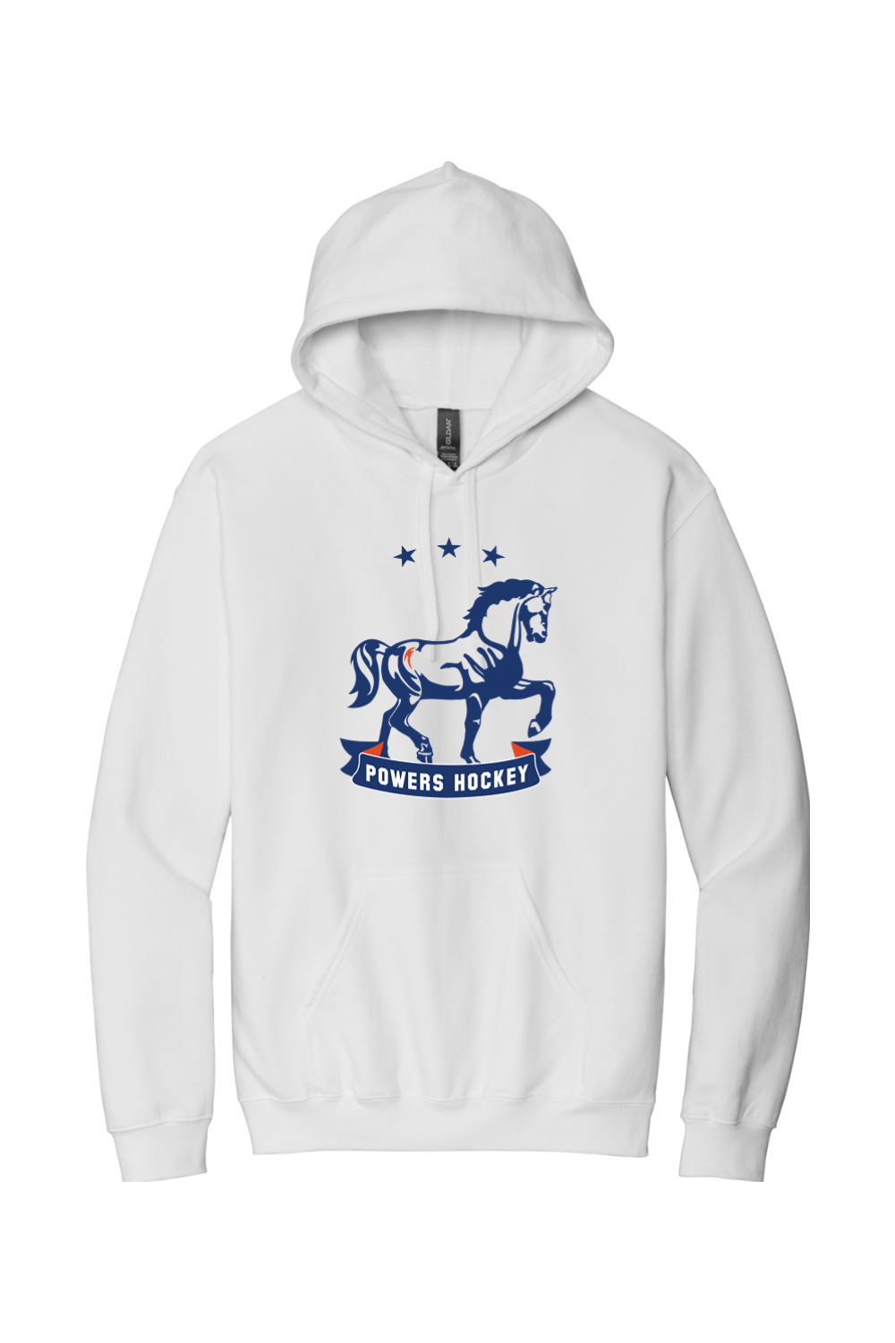 Flint Powers Hockey - Gildan Softstyle Pullover Hooded Sweatshirt - Style F