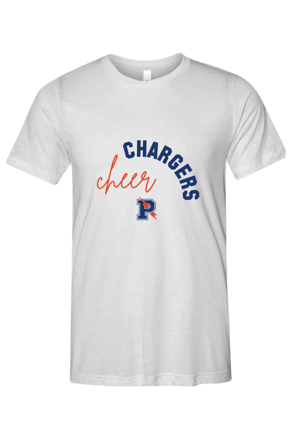 Flint Powers Cheer - Bella + Canvas Triblend Short Sleeve Tee - Style B