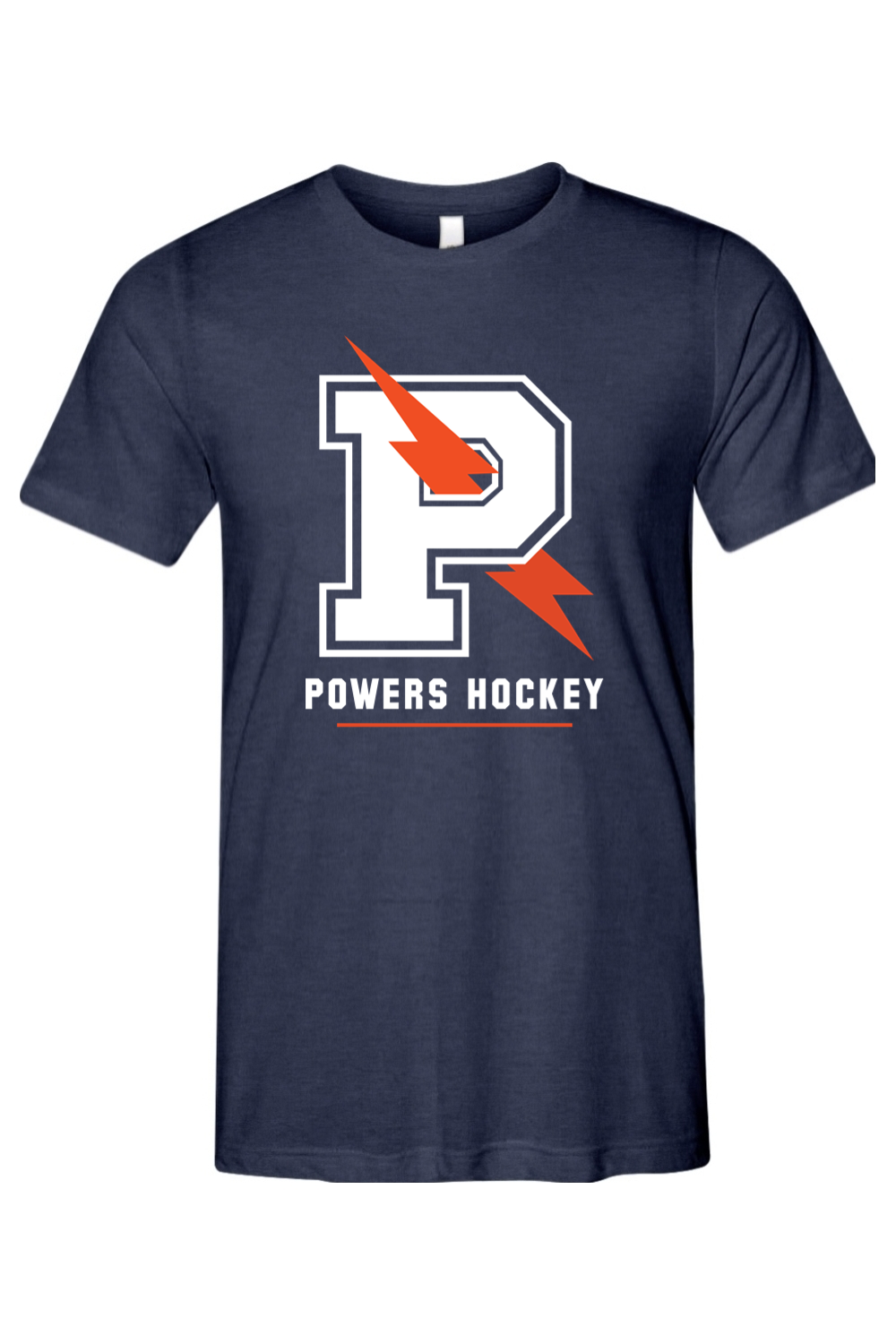 Flint Powers Hockey - Bella + Canvas Triblend Short Sleeve Tee - Style A
