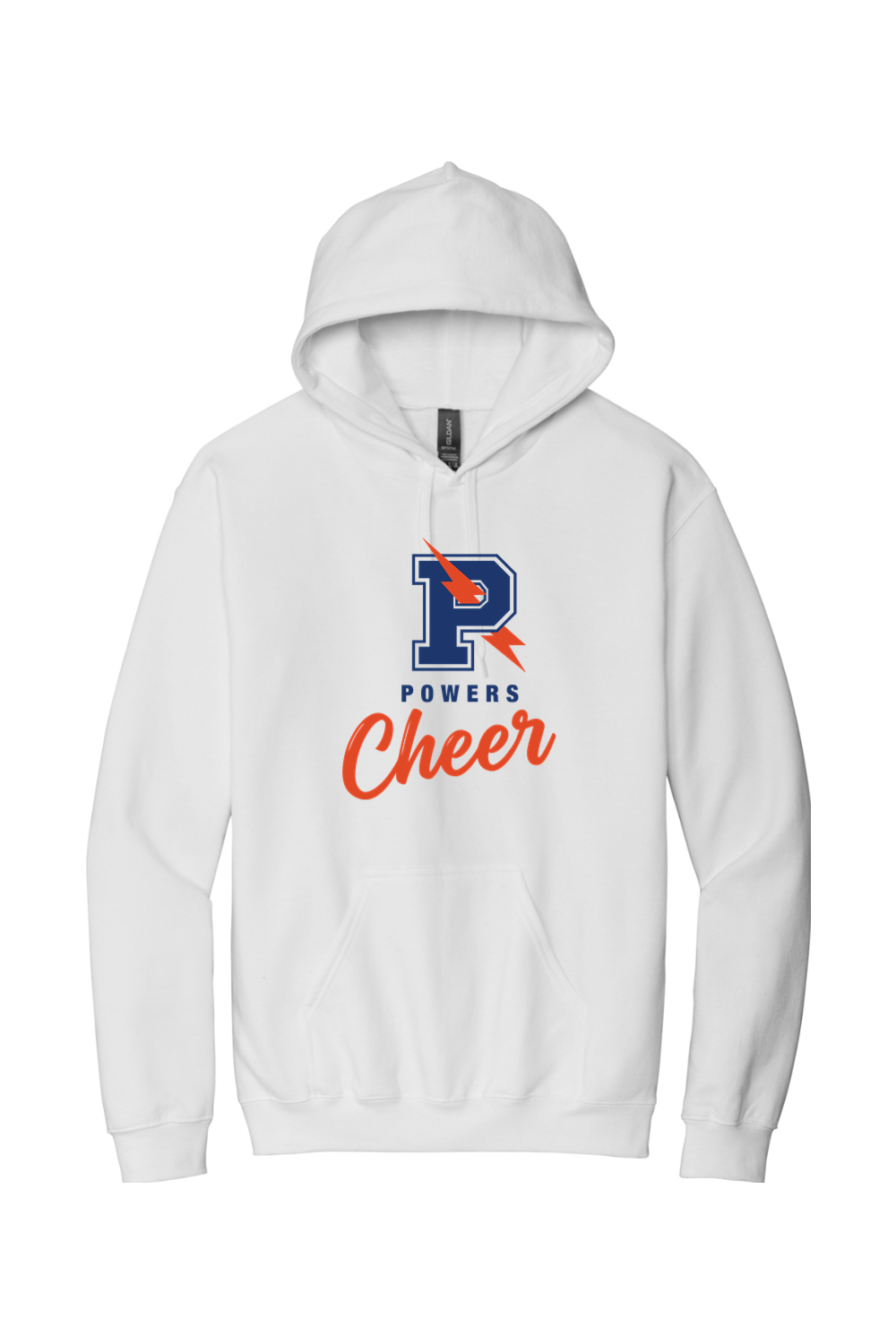Flint Powers Cheer - Gildan Softstyle Pullover Hooded Sweatshirt -Style F