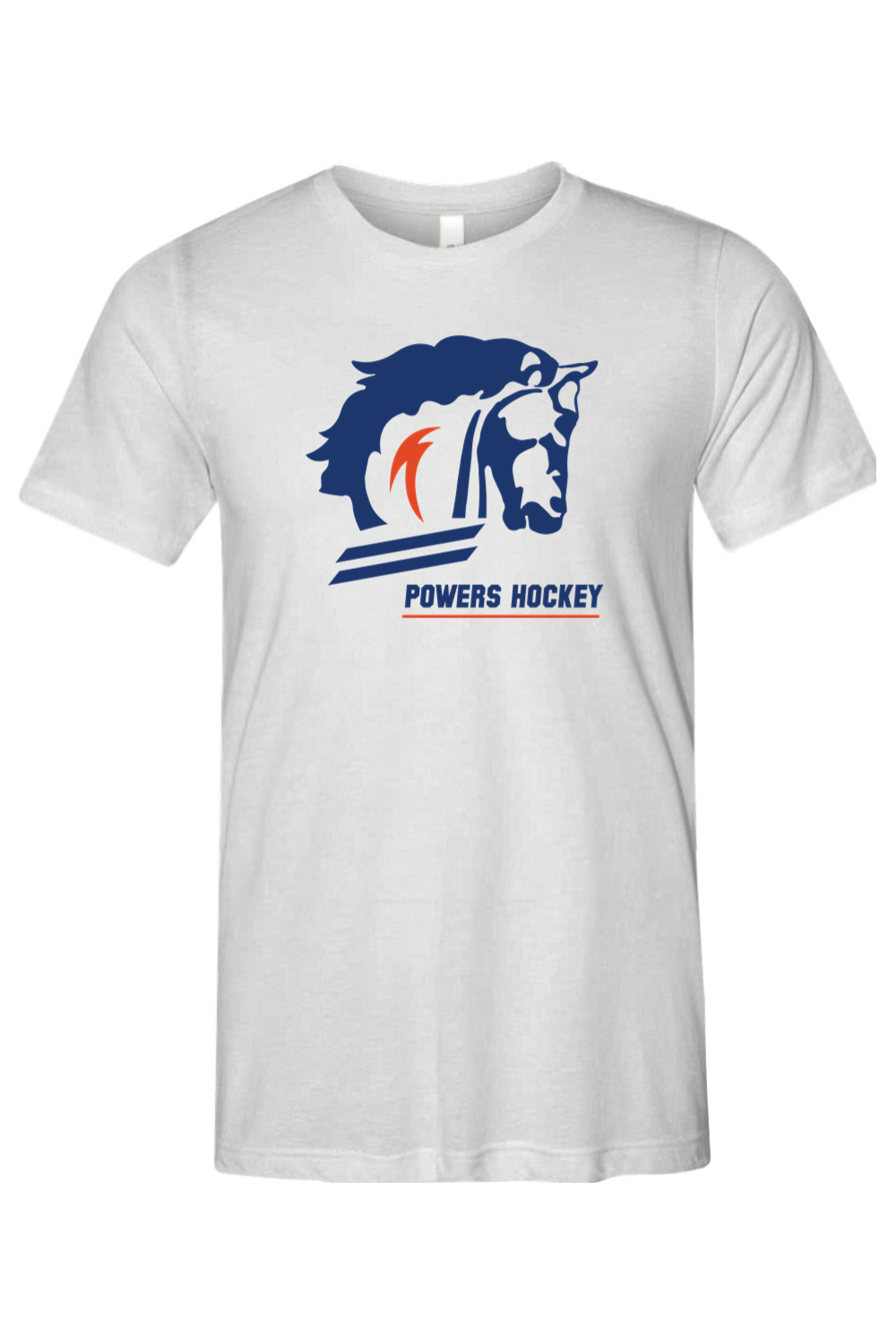 Flint Powers Hockey - Bella + Canvas Triblend Short Sleeve Tee - Style D