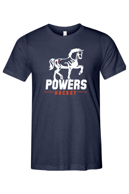 Flint Powers Hockey - Bella + Canvas Triblend Short Sleeve Tee - Style I