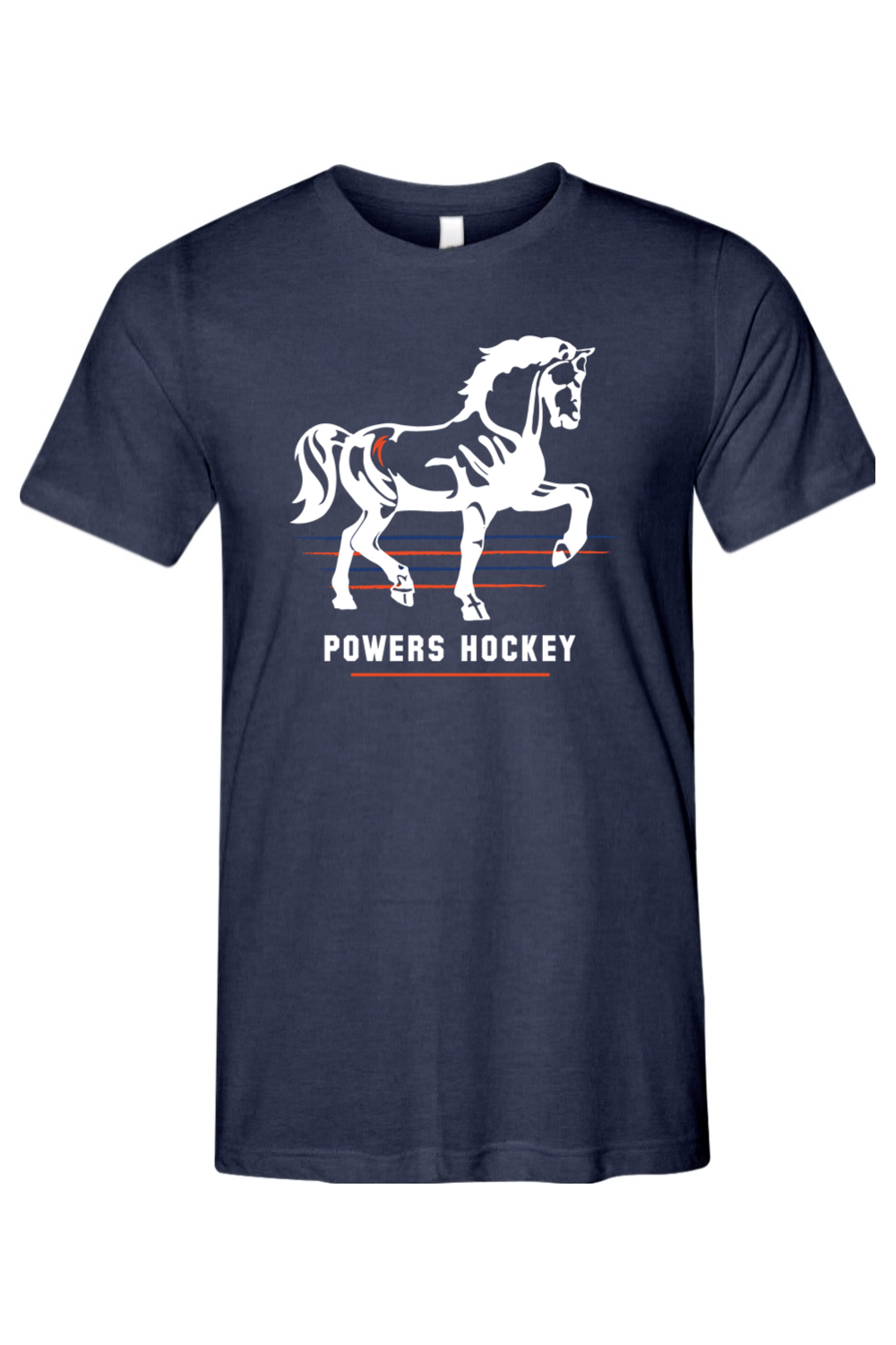 Flint Powers Hockey - Bella + Canvas Triblend Short Sleeve Tee - Style B