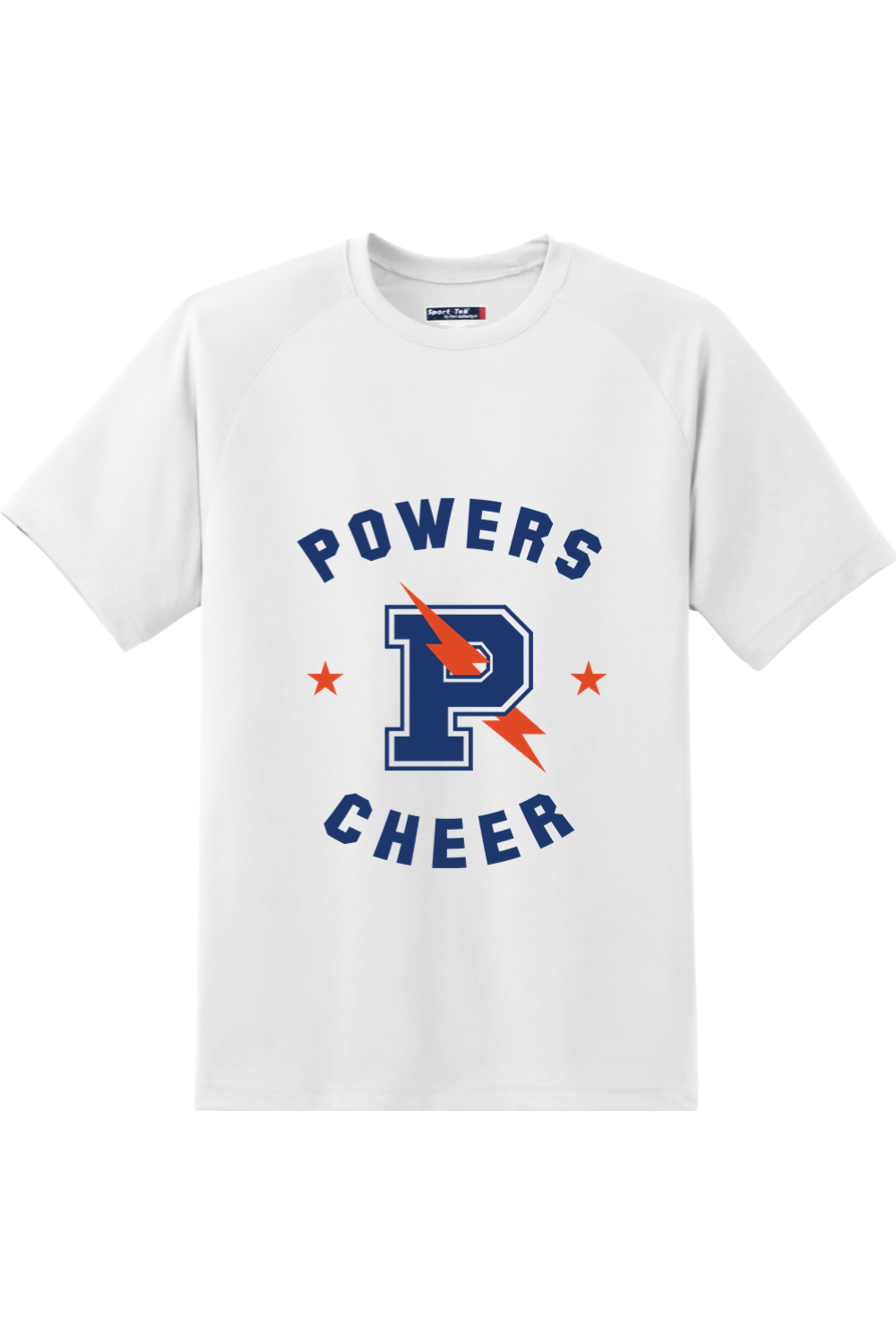 Flint Powers Cheer - Sport-Tek Dry Zone Short Sleeve Raglan T-Shirt - Style A