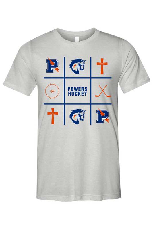 Flint Powers Hockey - Bella + Canvas Triblend Short Sleeve Tee - nested parent
