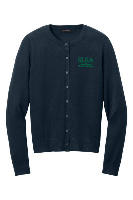 Port Authority Women's Easy Care Crewneck Cardigan Sweater