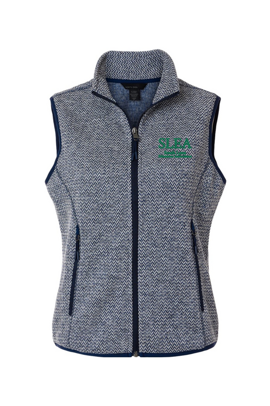 North End Women's Jasper Jacquard Fleece Vest