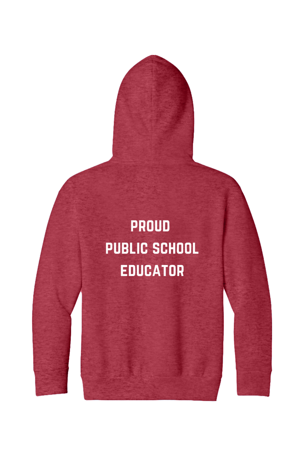 SLEA #RedforEd Port & Company Core Fleece Pullover Hooded Sweatshirt - Supporter
