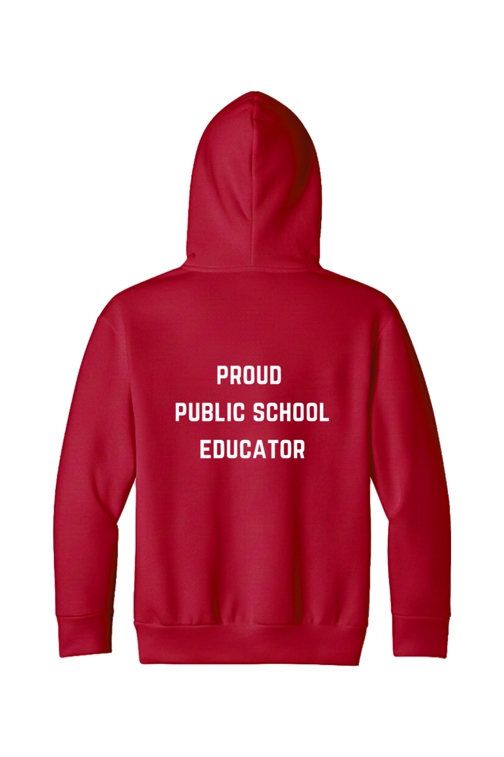 SLEA #RedforEd Port & Company Core Fleece Pullover Hooded Sweatshirt - Supporter